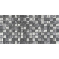 AXIMA плитка настенная МЕГАПОЛИС 250х500мм темно-серая мозайка
