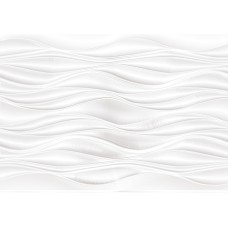 AXIMA плитка настенная ОРХИДЕЯ 280х400мм белая верх рельеф
