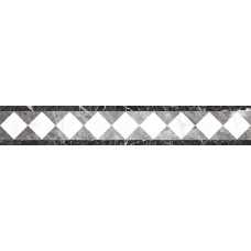 BLACK & WHITE (K-60/LR/f01-cut) KERRANOVA, 10*60*1, лаппатированный глазурованный керамогранит