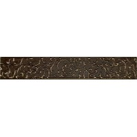  LASSELSBERGER Бордюр настенный Анастасия 1504-0133 7,5x45 Шоколад