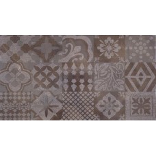  LASSELSBERGER Настенная плитка декор Меравиль 1645-0118 25х45 темный