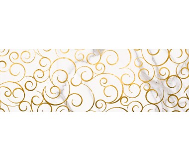  LASSELSBERGER Настенная плитка декор Миланезе Дизайн 1664-0140 20х60 флорал каррара 