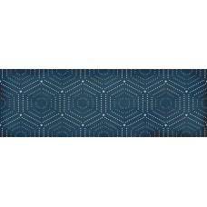  LASSELSBERGER Настенная плитка декор Парижанка 1664-0180 20x60 геометрия синяя