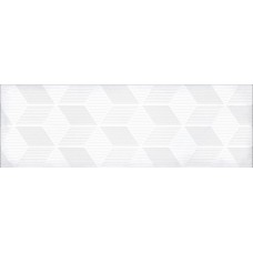  LASSELSBERGER Настенная плитка декор Парижанка 1664-0184 20x60 гексагон белая