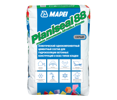 PLANISEAL 88 гидроизоляция бетонных и цементных оснований (25 кг) Россия