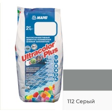 Затирка для швов MAPEI Ultracolor Plus 112 (серый)