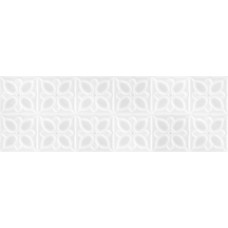 MEISSEN KERAMIK Плитка настенная LISSABON квадраты белая 250x750 глянец