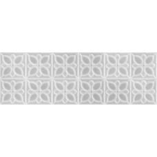 MEISSEN KERAMIK Плитка настенная LISSABON квадраты серая 250x750 глянец